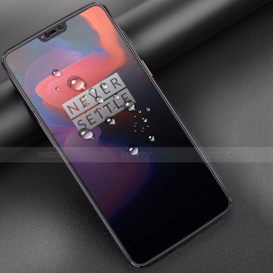 Schutzfolie Displayschutzfolie Panzerfolie Gehärtetes Glas Glasfolie Privacy Skins zum Aufkleben Panzerglas M01 für OnePlus 6 Klar