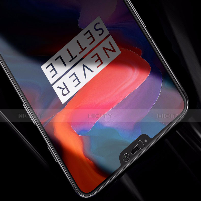 Schutzfolie Displayschutzfolie Panzerfolie Gehärtetes Glas Glasfolie Privacy Skins zum Aufkleben Panzerglas M01 für OnePlus 6 Klar