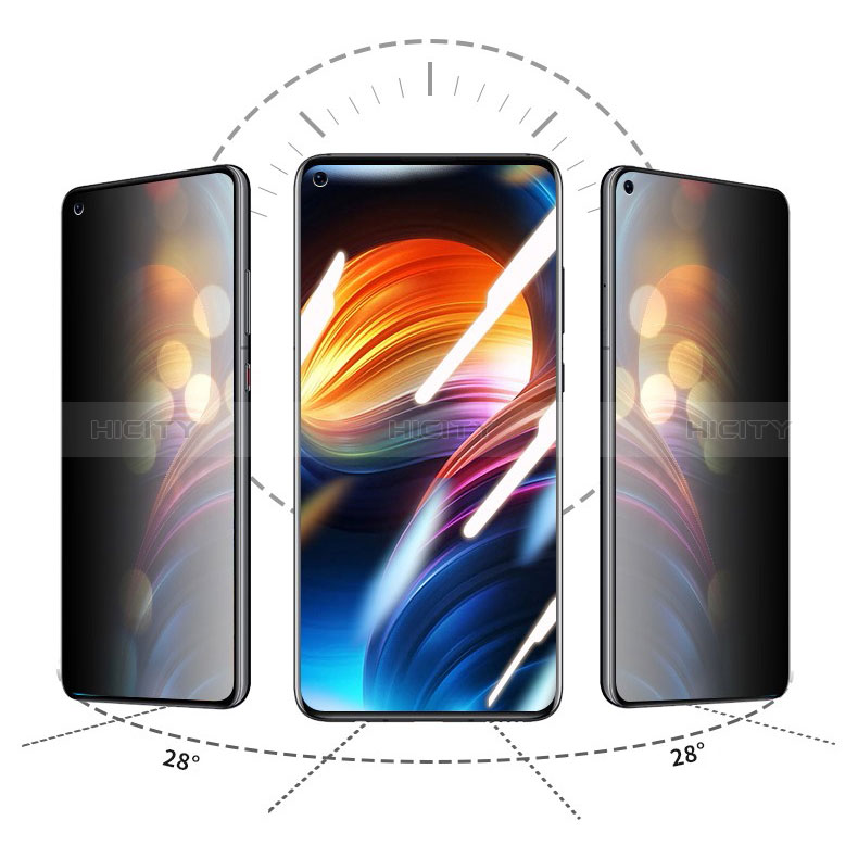 Schutzfolie Displayschutzfolie Panzerfolie Gehärtetes Glas Glasfolie Privacy Skins zum Aufkleben Panzerglas S01 für OnePlus Nord CE 2 5G Klar