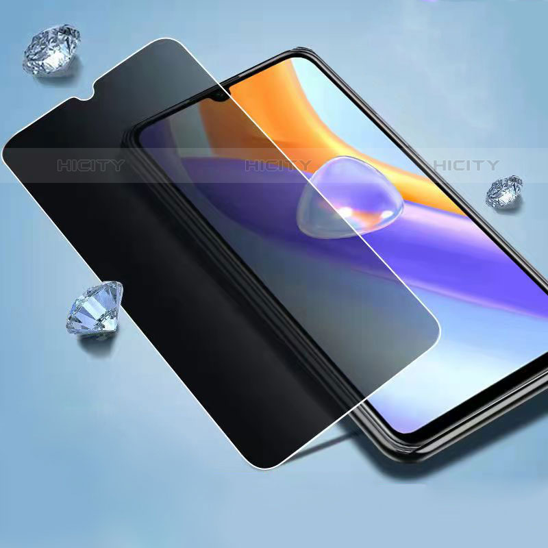 Schutzfolie Displayschutzfolie Panzerfolie Gehärtetes Glas Glasfolie Privacy Skins zum Aufkleben Panzerglas S01 für Oppo A16e Klar