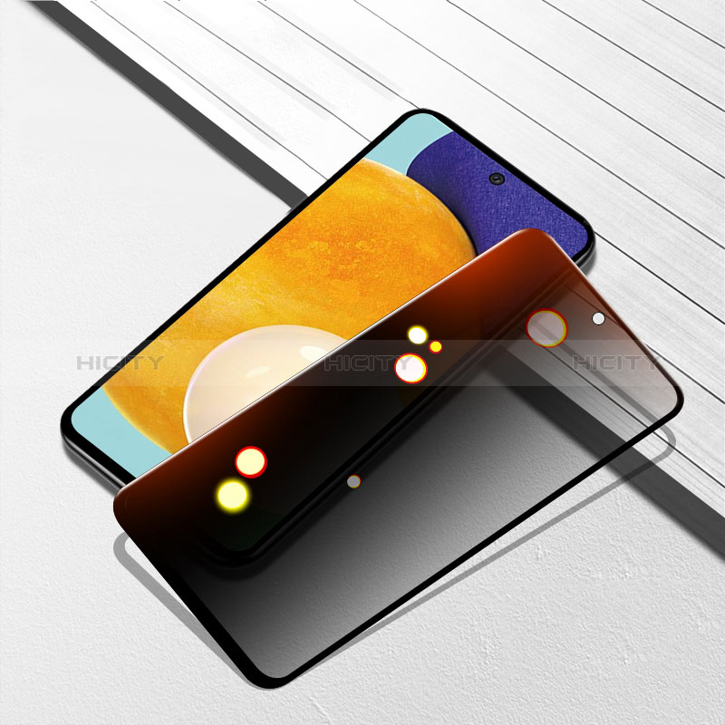 Schutzfolie Displayschutzfolie Panzerfolie Gehärtetes Glas Glasfolie Privacy Skins zum Aufkleben Panzerglas S01 für Samsung Galaxy A52s 5G Klar