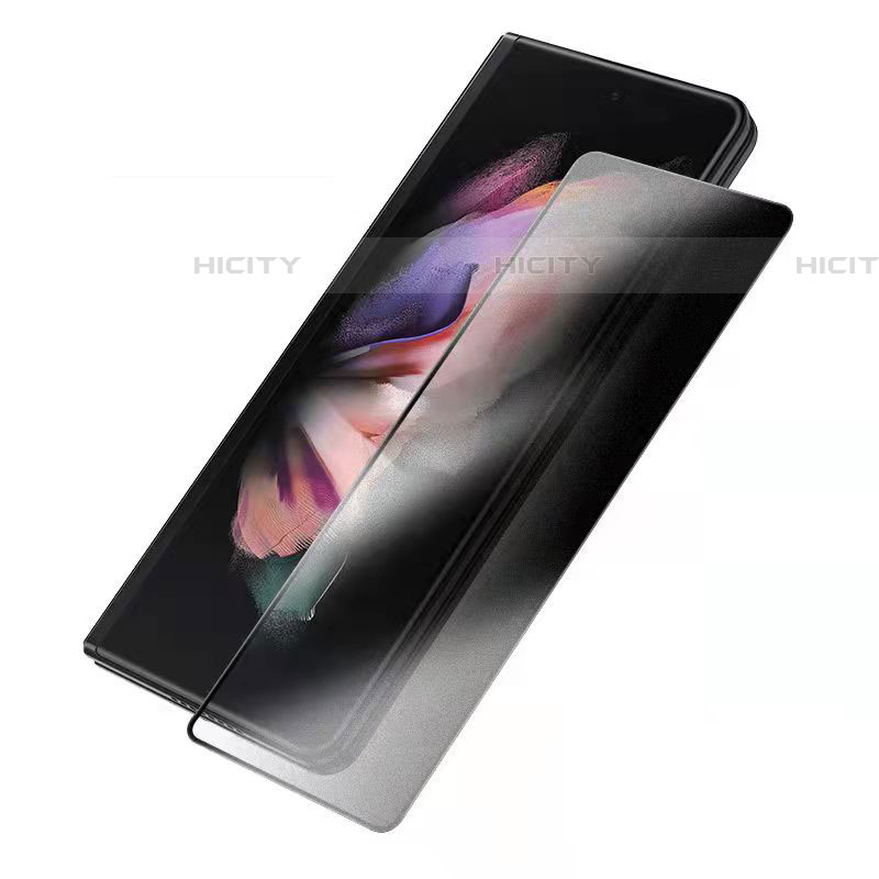 Schutzfolie Displayschutzfolie Panzerfolie Gehärtetes Glas Glasfolie Privacy Skins zum Aufkleben Panzerglas S01 für Samsung Galaxy Z Fold4 5G Klar Plus