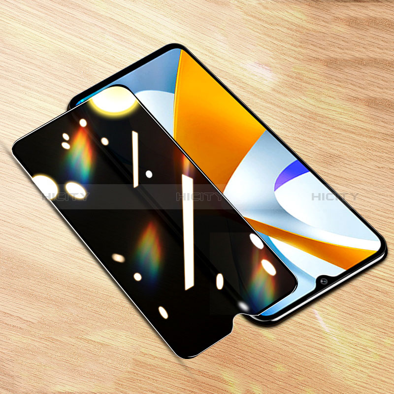 Schutzfolie Displayschutzfolie Panzerfolie Gehärtetes Glas Glasfolie Privacy Skins zum Aufkleben Panzerglas S01 für Xiaomi Poco C40 Klar