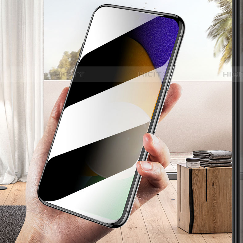 Schutzfolie Displayschutzfolie Panzerfolie Gehärtetes Glas Glasfolie Privacy Skins zum Aufkleben Panzerglas S02 für Samsung Galaxy A72 4G Klar