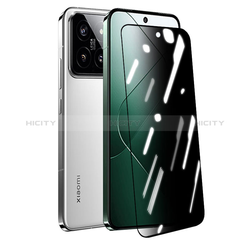 Schutzfolie Displayschutzfolie Panzerfolie Gehärtetes Glas Glasfolie Privacy Skins zum Aufkleben Panzerglas S02 für Xiaomi Mi 14 Pro 5G Klar