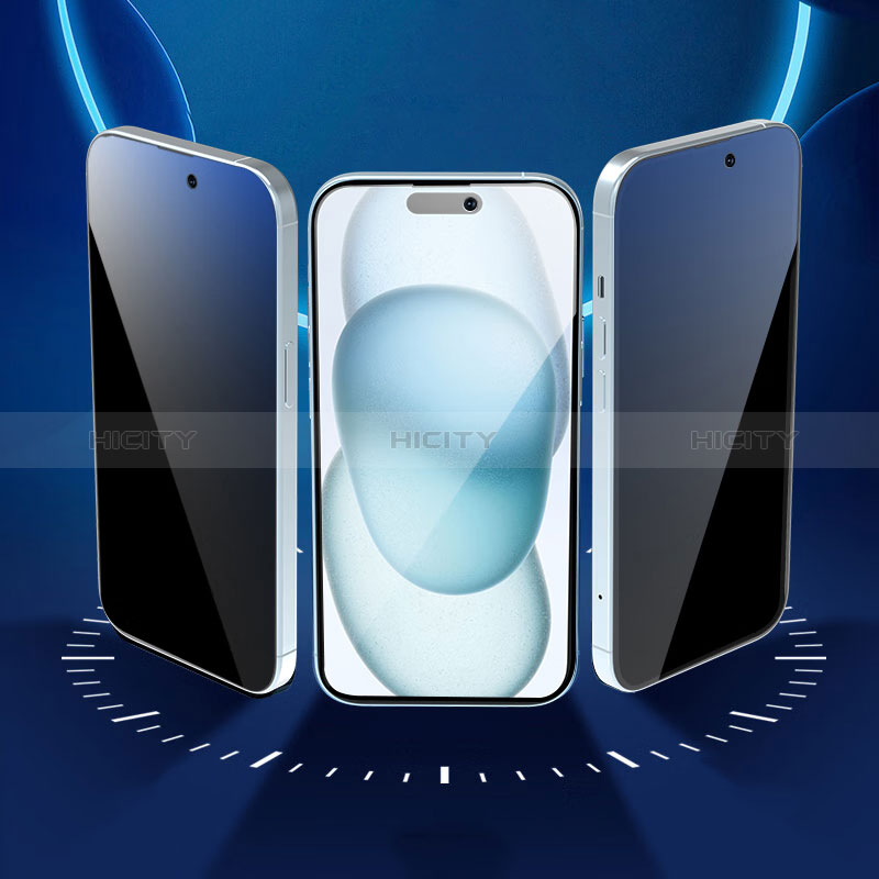 Schutzfolie Displayschutzfolie Panzerfolie Gehärtetes Glas Glasfolie Privacy Skins zum Aufkleben Panzerglas S03 für Apple iPhone 14 Pro Max Klar Plus