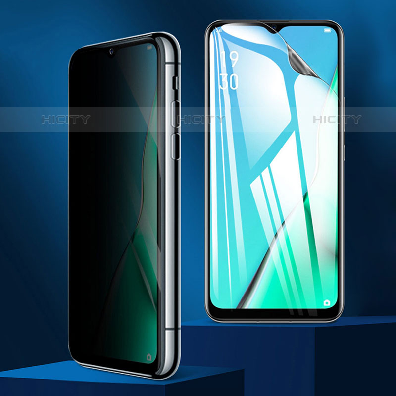 Schutzfolie Displayschutzfolie Panzerfolie Gehärtetes Glas Glasfolie Privacy Skins zum Aufkleben Panzerglas S03 für Oppo A16e Klar groß