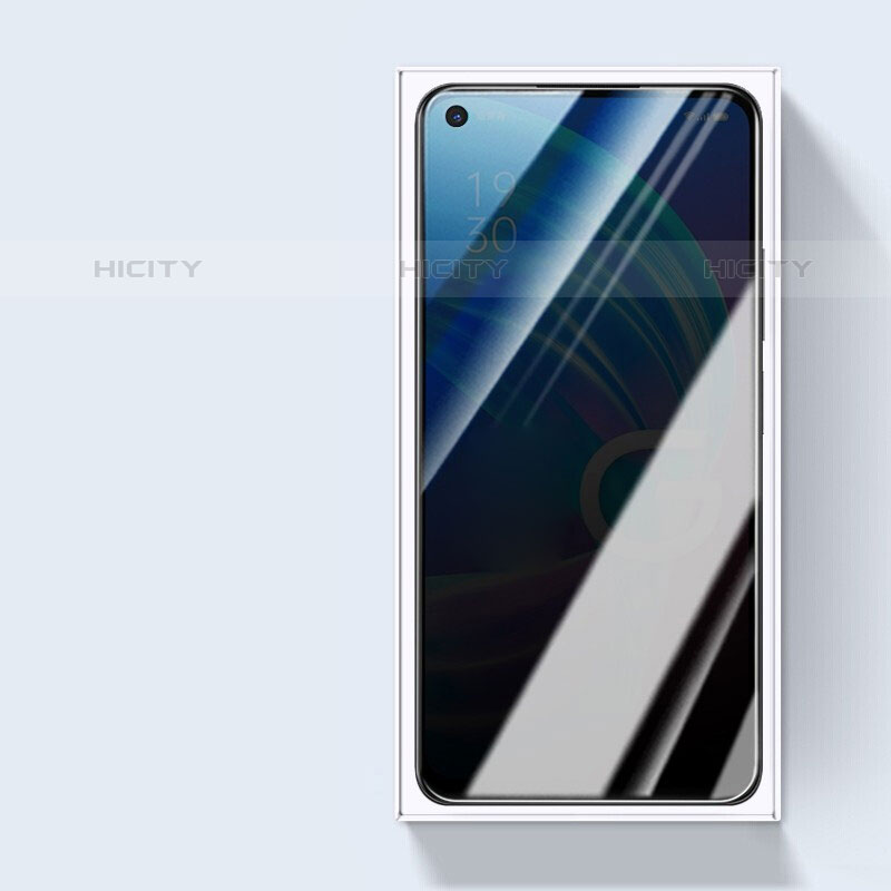 Schutzfolie Displayschutzfolie Panzerfolie Gehärtetes Glas Glasfolie Privacy Skins zum Aufkleben Panzerglas S08 für Oppo A74 4G Klar groß