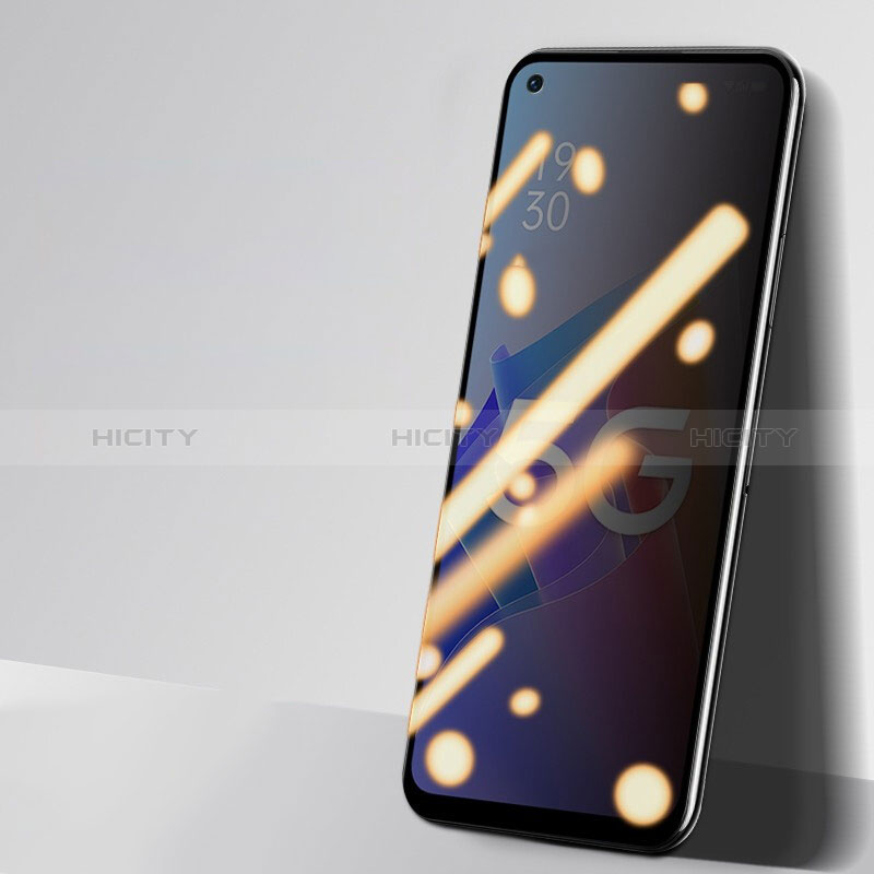 Schutzfolie Displayschutzfolie Panzerfolie Gehärtetes Glas Glasfolie Privacy Skins zum Aufkleben Panzerglas S08 für Oppo A74 5G Klar groß