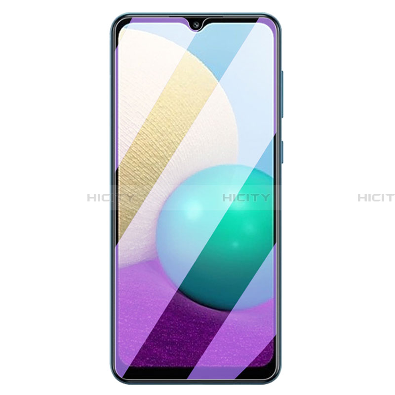 Schutzfolie Displayschutzfolie Panzerfolie Gehärtetes Glas Glasfolie Privacy Skins zum Aufkleben Panzerglas S09 für Samsung Galaxy A02 Klar groß