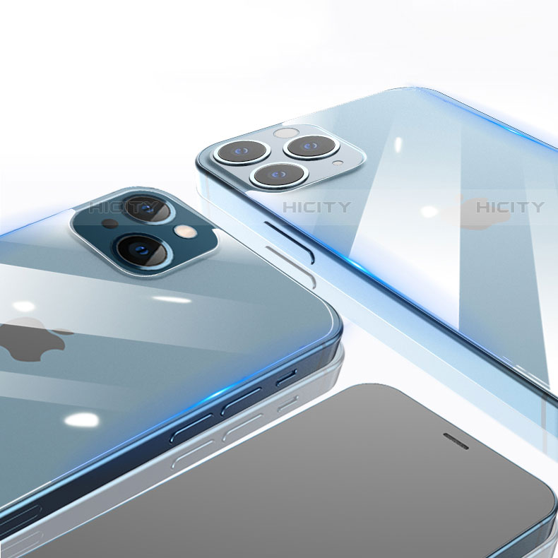 Schutzfolie Displayschutzfolie Panzerfolie Gehärtetes Glas Glasfolie Rückseite Skins zum Aufkleben B02 für Apple iPhone 14 Pro Max Klar