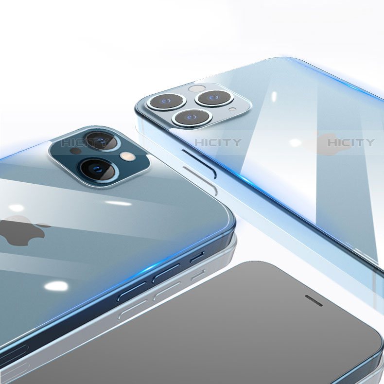 Schutzfolie Displayschutzfolie Panzerfolie Gehärtetes Glas Glasfolie Rückseite Skins zum Aufkleben B04 für Apple iPhone 14 Plus Klar