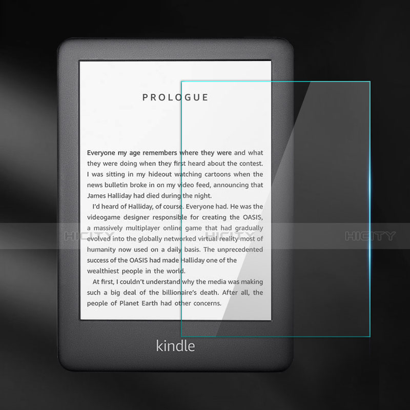 Schutzfolie Displayschutzfolie Panzerfolie Gehärtetes Glas Glasfolie Skins zum Aufkleben Panzerglas für Amazon Kindle 6 inch Klar Plus