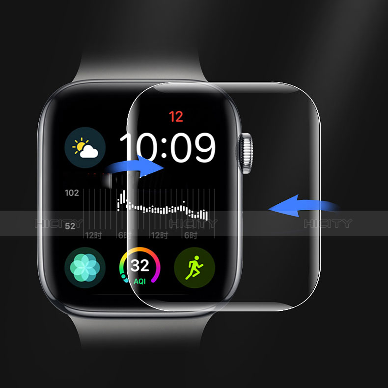 Schutzfolie Displayschutzfolie Panzerfolie Gehärtetes Glas Glasfolie Skins zum Aufkleben Panzerglas für Apple iWatch 4 40mm Klar