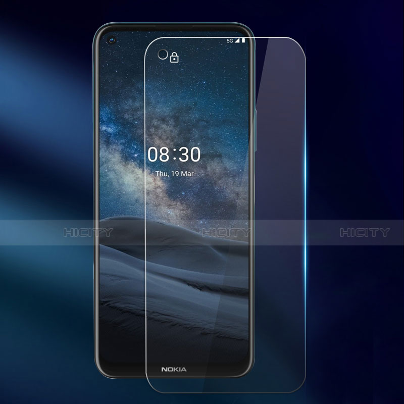 Schutzfolie Displayschutzfolie Panzerfolie Gehärtetes Glas Glasfolie Skins zum Aufkleben Panzerglas für Nokia 8.3 5G Klar