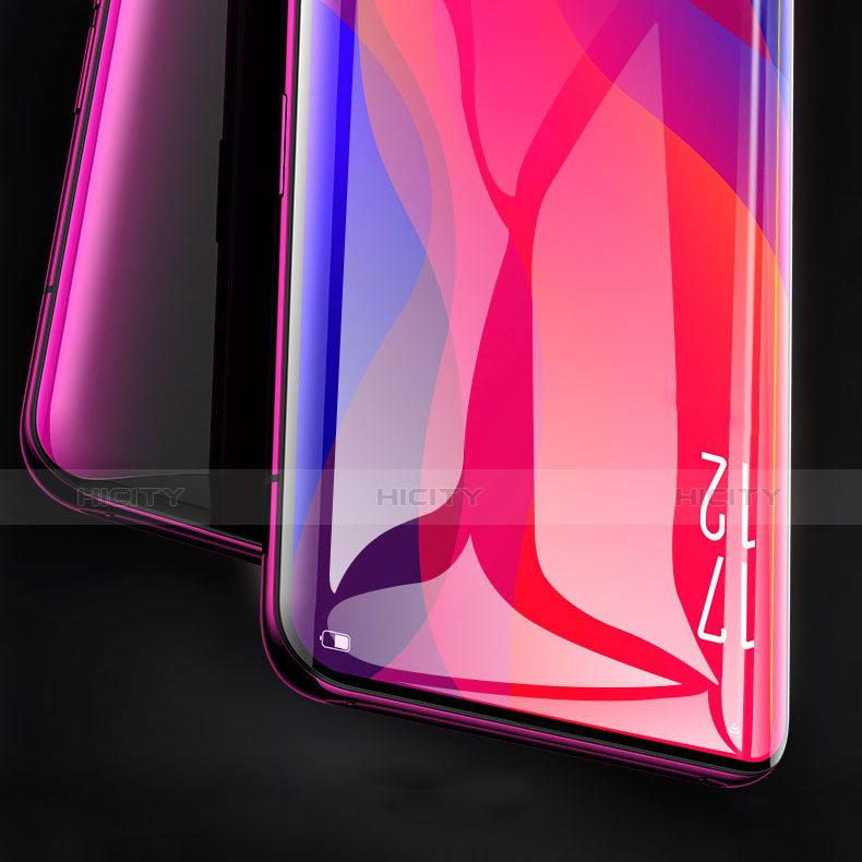 Schutzfolie Displayschutzfolie Panzerfolie Gehärtetes Glas Glasfolie Skins zum Aufkleben Panzerglas für Oppo Find X Klar