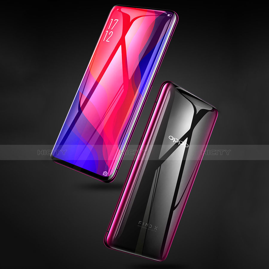 Schutzfolie Displayschutzfolie Panzerfolie Gehärtetes Glas Glasfolie Skins zum Aufkleben Panzerglas für Oppo Find X Klar