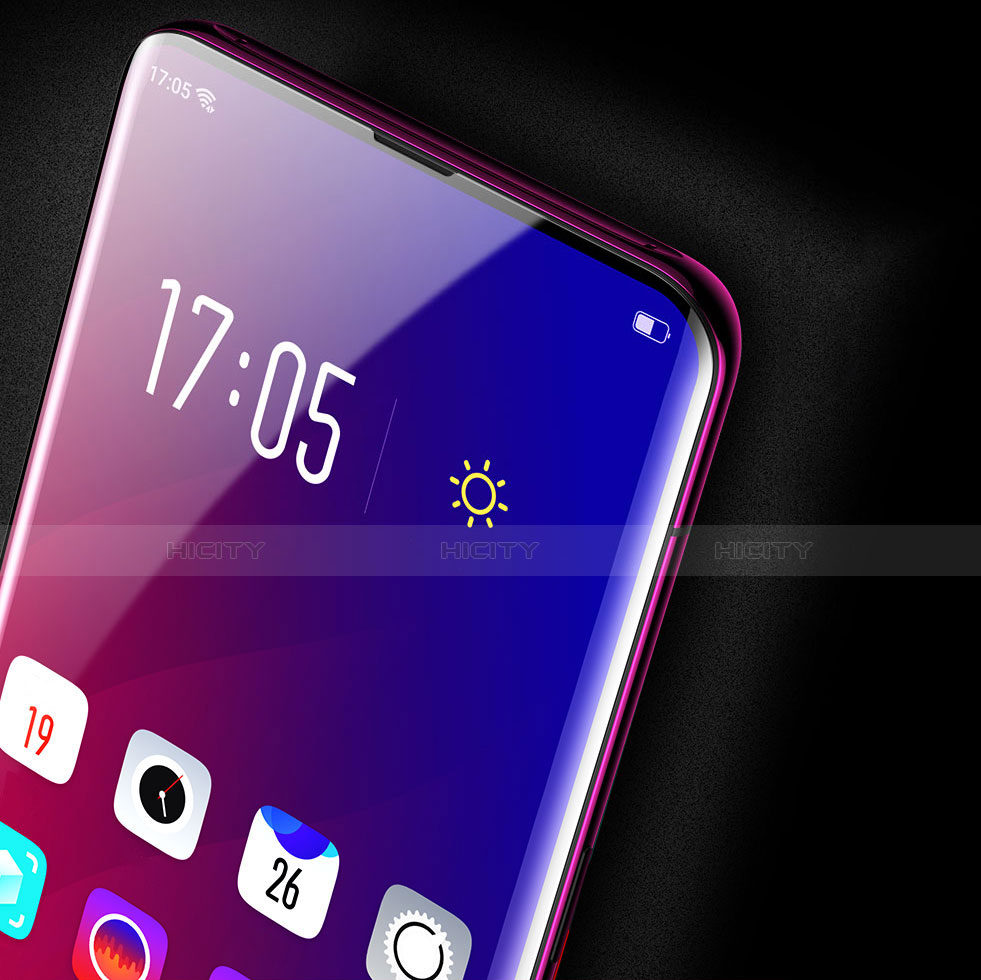 Schutzfolie Displayschutzfolie Panzerfolie Gehärtetes Glas Glasfolie Skins zum Aufkleben Panzerglas für Oppo Find X Klar