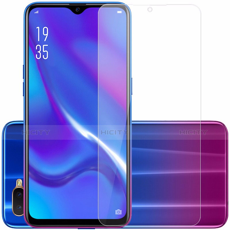 Schutzfolie Displayschutzfolie Panzerfolie Gehärtetes Glas Glasfolie Skins zum Aufkleben Panzerglas für Oppo K1 Klar