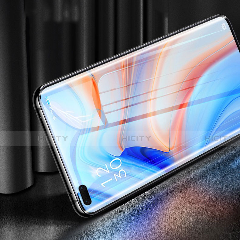 Schutzfolie Displayschutzfolie Panzerfolie Gehärtetes Glas Glasfolie Skins zum Aufkleben Panzerglas für Oppo Reno4 5G Klar