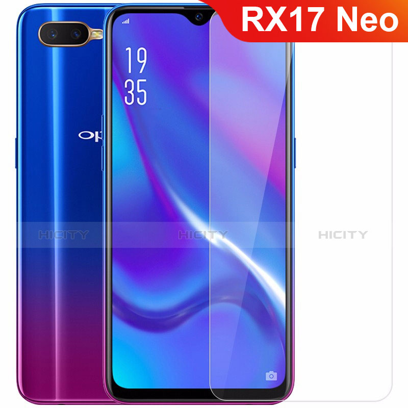 Schutzfolie Displayschutzfolie Panzerfolie Gehärtetes Glas Glasfolie Skins zum Aufkleben Panzerglas für Oppo RX17 Neo Klar