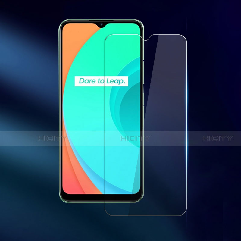 Schutzfolie Displayschutzfolie Panzerfolie Gehärtetes Glas Glasfolie Skins zum Aufkleben Panzerglas für Realme C11 Klar