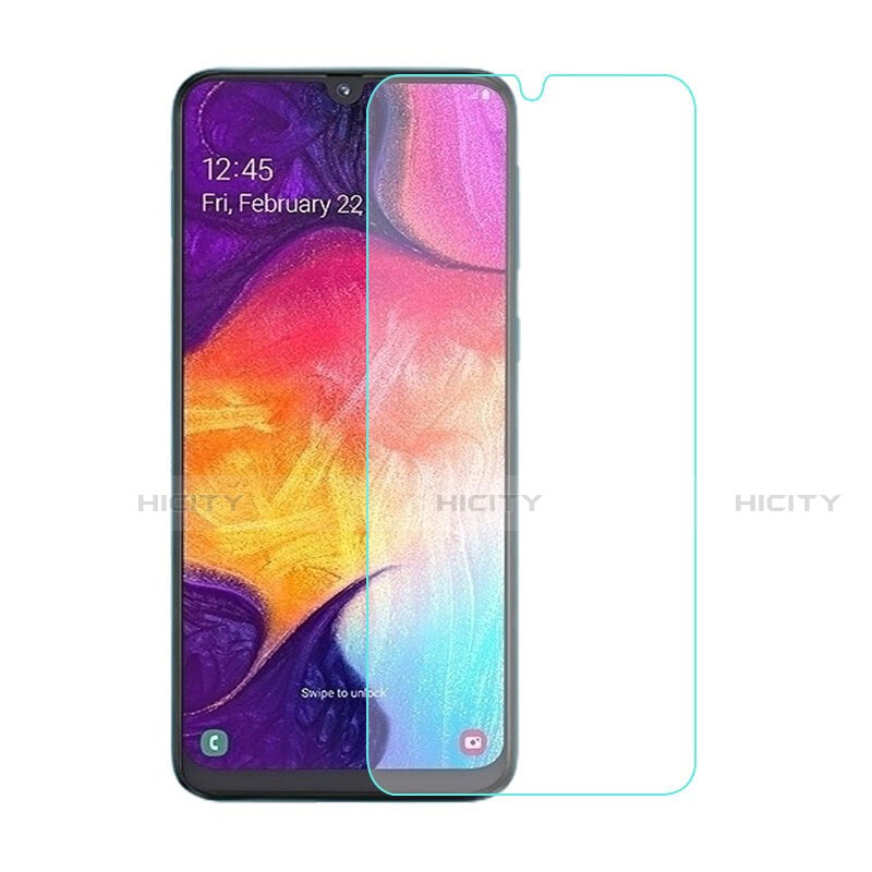 Schutzfolie Displayschutzfolie Panzerfolie Gehärtetes Glas Glasfolie Skins zum Aufkleben Panzerglas für Samsung Galaxy A50 Klar