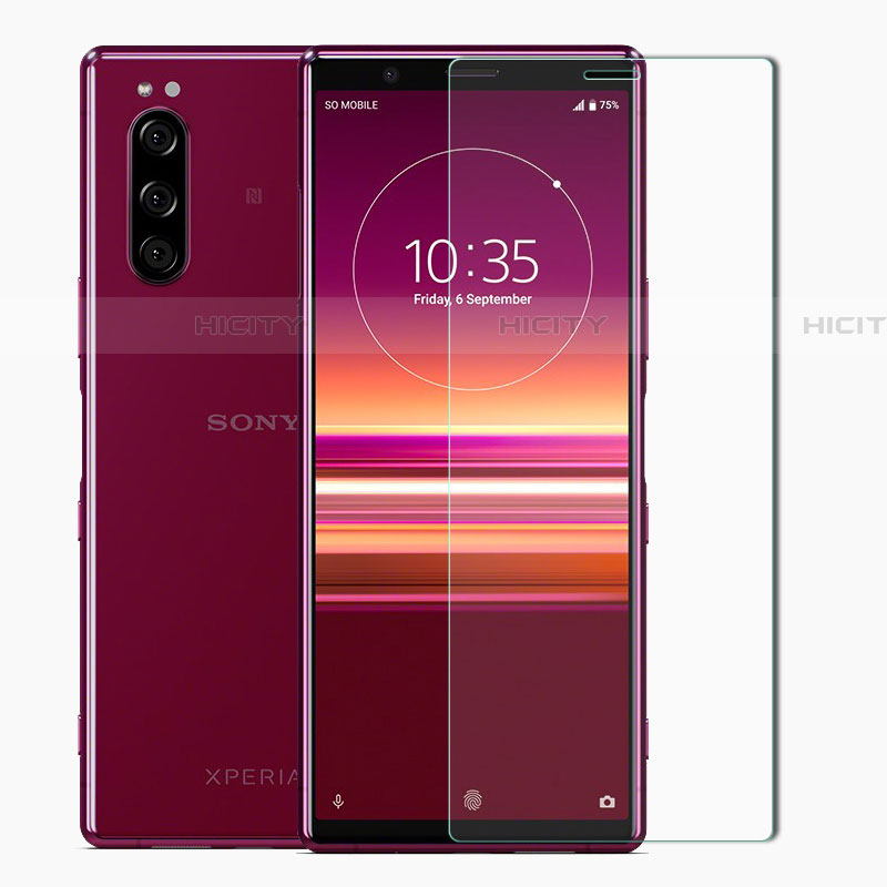 Schutzfolie Displayschutzfolie Panzerfolie Gehärtetes Glas Glasfolie Skins zum Aufkleben Panzerglas für Sony Xperia 5 Klar