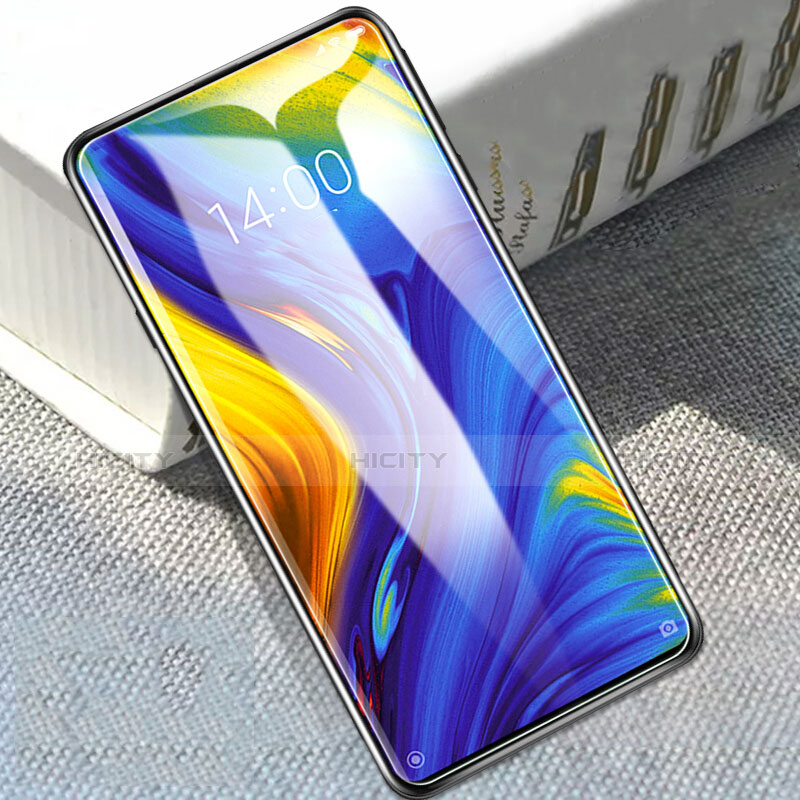 Schutzfolie Displayschutzfolie Panzerfolie Gehärtetes Glas Glasfolie Skins zum Aufkleben Panzerglas für Xiaomi Mi Mix 3 Klar groß