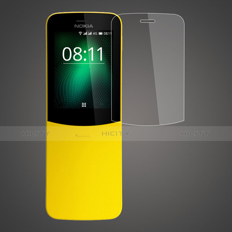 Schutzfolie Displayschutzfolie Panzerfolie Gehärtetes Glas Glasfolie Skins zum Aufkleben Panzerglas T01 für Nokia 8110 (2018) Klar