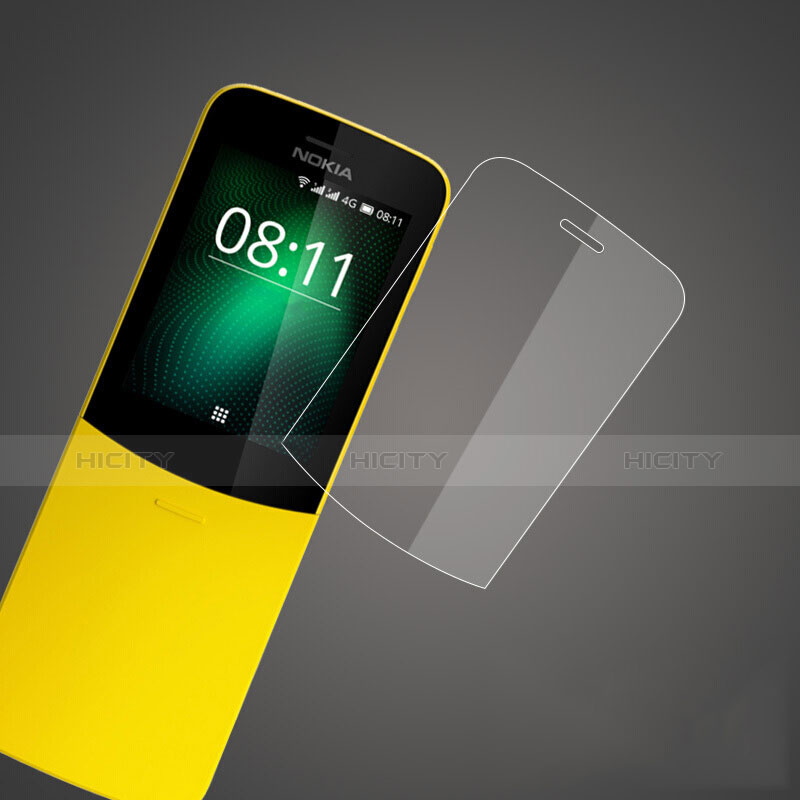 Schutzfolie Displayschutzfolie Panzerfolie Gehärtetes Glas Glasfolie Skins zum Aufkleben Panzerglas T01 für Nokia 8110 (2018) Klar