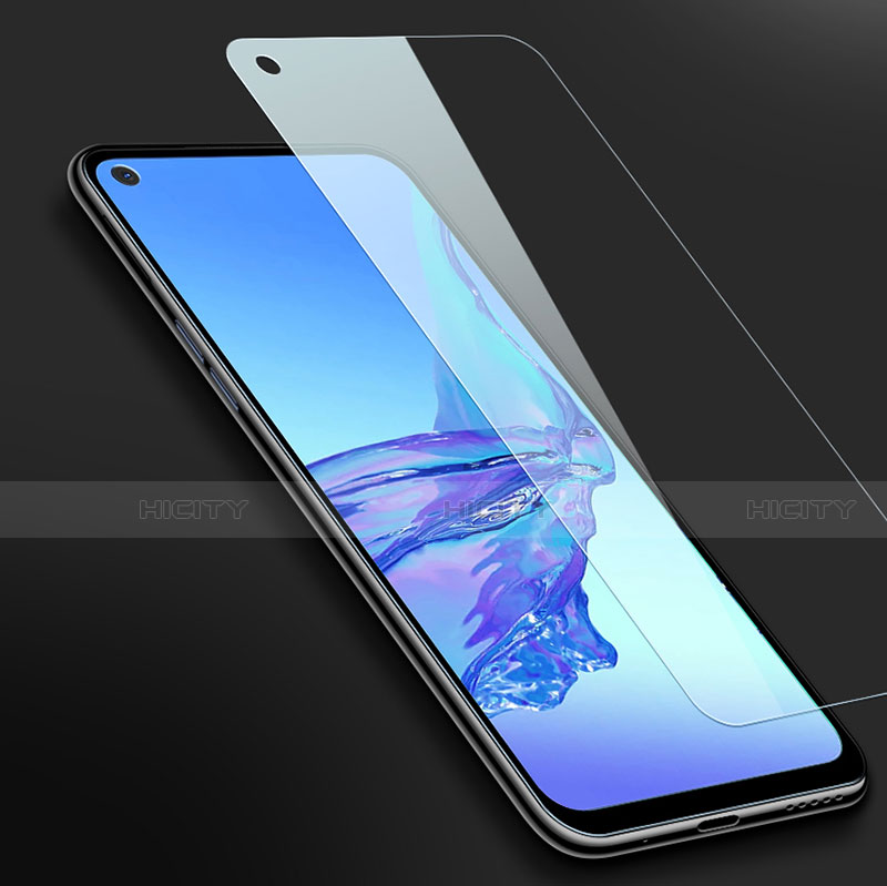 Schutzfolie Displayschutzfolie Panzerfolie Gehärtetes Glas Glasfolie Skins zum Aufkleben Panzerglas T01 für Oppo A32 Klar groß