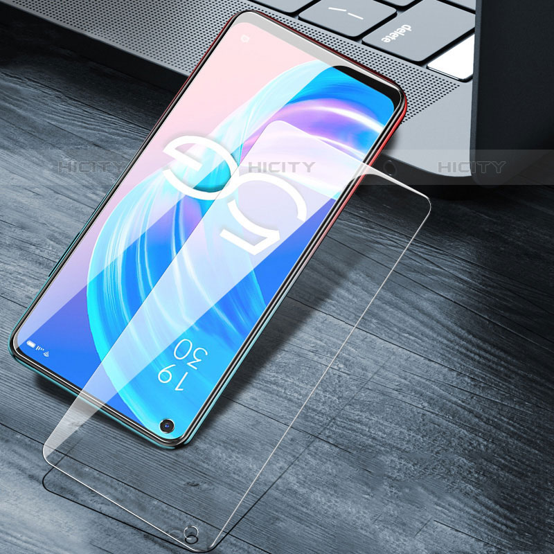 Schutzfolie Displayschutzfolie Panzerfolie Gehärtetes Glas Glasfolie Skins zum Aufkleben Panzerglas T01 für Oppo A53 5G Klar