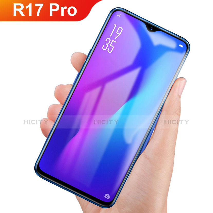 Schutzfolie Displayschutzfolie Panzerfolie Gehärtetes Glas Glasfolie Skins zum Aufkleben Panzerglas T01 für Oppo R17 Pro Klar