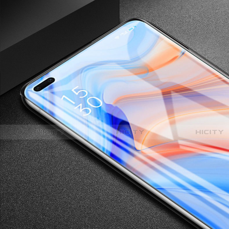 Schutzfolie Displayschutzfolie Panzerfolie Gehärtetes Glas Glasfolie Skins zum Aufkleben Panzerglas T01 für Oppo Reno4 5G Klar