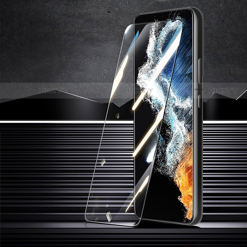 Schutzfolie Displayschutzfolie Panzerfolie Gehärtetes Glas Glasfolie Skins zum Aufkleben Panzerglas T01 für Samsung Galaxy S23 5G Klar Plus