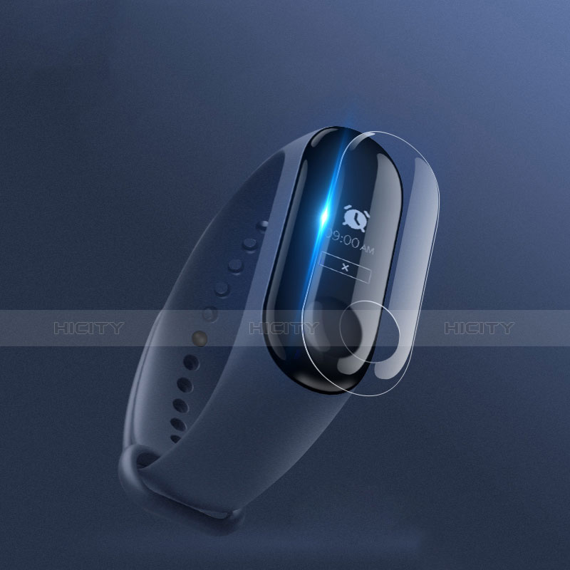 Schutzfolie Displayschutzfolie Panzerfolie Gehärtetes Glas Glasfolie Skins zum Aufkleben Panzerglas T01 für Xiaomi Mi Band 3 Klar