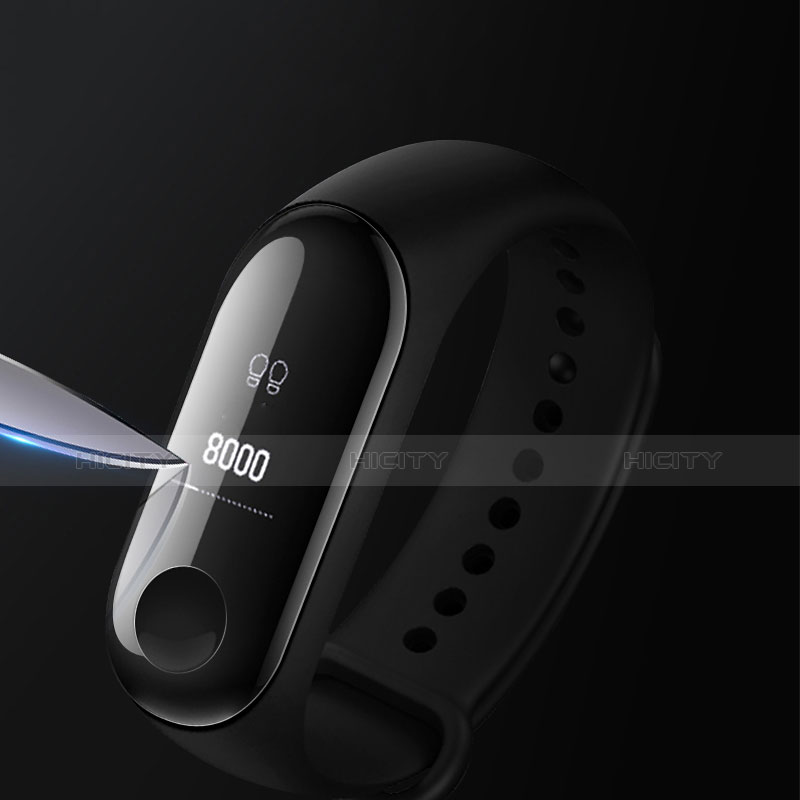 Schutzfolie Displayschutzfolie Panzerfolie Gehärtetes Glas Glasfolie Skins zum Aufkleben Panzerglas T01 für Xiaomi Mi Band 3 Klar