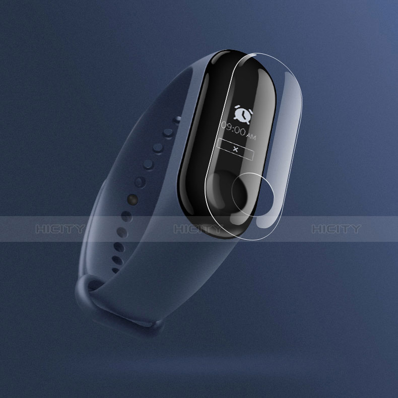 Schutzfolie Displayschutzfolie Panzerfolie Gehärtetes Glas Glasfolie Skins zum Aufkleben Panzerglas T01 für Xiaomi Mi Band 3 Klar