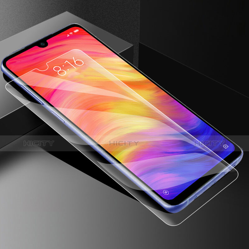 Schutzfolie Displayschutzfolie Panzerfolie Gehärtetes Glas Glasfolie Skins zum Aufkleben Panzerglas T01 für Xiaomi Redmi Note 7 Klar