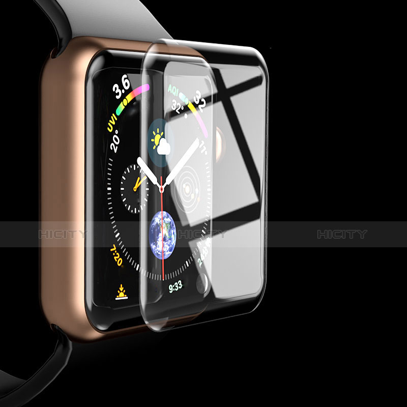 Schutzfolie Displayschutzfolie Panzerfolie Gehärtetes Glas Glasfolie Skins zum Aufkleben Panzerglas T02 für Apple iWatch 4 40mm Klar