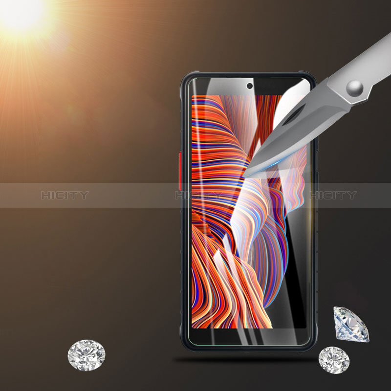 Schutzfolie Displayschutzfolie Panzerfolie Gehärtetes Glas Glasfolie Skins zum Aufkleben Panzerglas T02 für Samsung Galaxy XCover 5 SM-G525F Klar