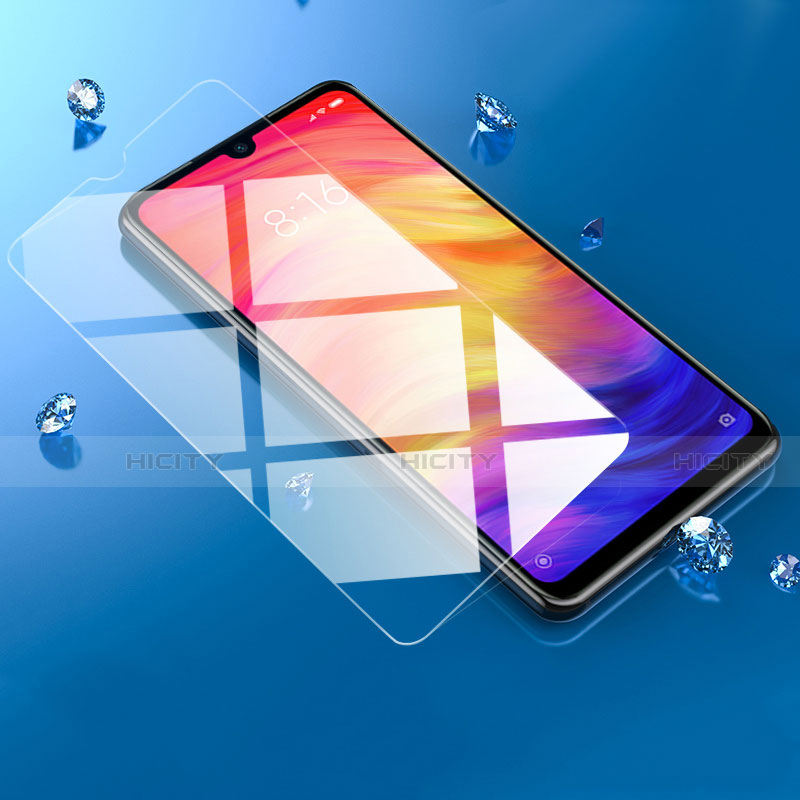 Schutzfolie Displayschutzfolie Panzerfolie Gehärtetes Glas Glasfolie Skins zum Aufkleben Panzerglas T02 für Xiaomi Redmi Note 7 Pro Klar