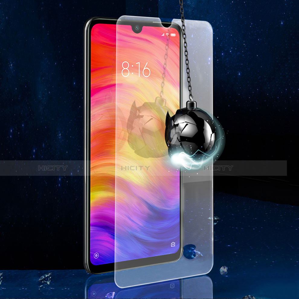 Schutzfolie Displayschutzfolie Panzerfolie Gehärtetes Glas Glasfolie Skins zum Aufkleben Panzerglas T02 für Xiaomi Redmi Note 7 Pro Klar