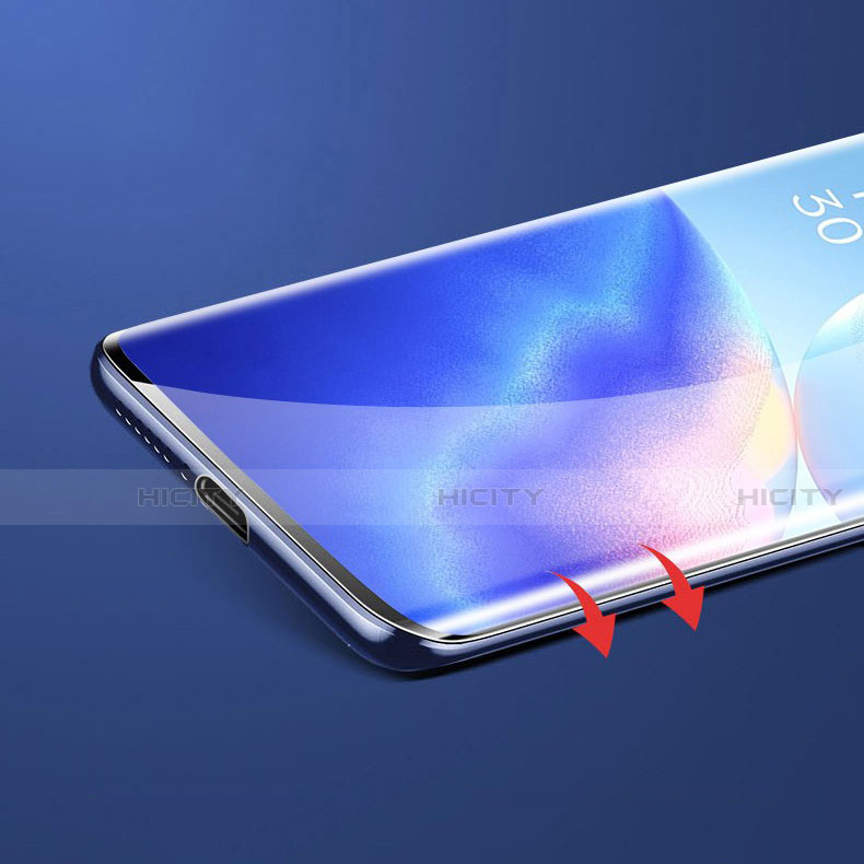 Schutzfolie Displayschutzfolie Panzerfolie Gehärtetes Glas Glasfolie Skins zum Aufkleben Panzerglas T03 für Oppo Reno5 Pro 5G Klar