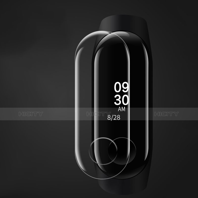 Schutzfolie Displayschutzfolie Panzerfolie Gehärtetes Glas Glasfolie Skins zum Aufkleben Panzerglas T03 für Xiaomi Mi Band 3 Klar