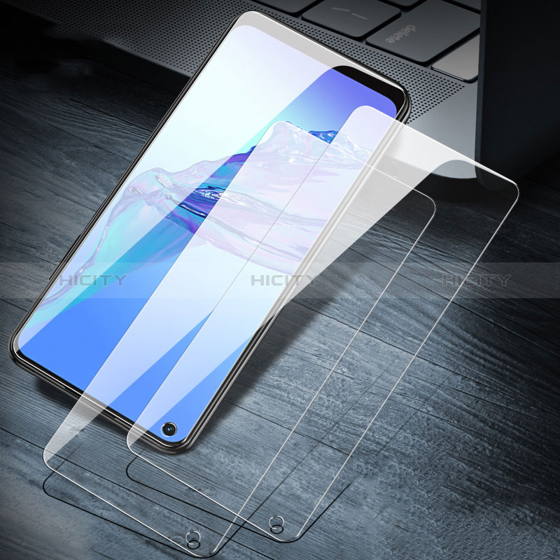 Schutzfolie Displayschutzfolie Panzerfolie Gehärtetes Glas Glasfolie Skins zum Aufkleben Panzerglas T04 für OnePlus 9 5G Klar