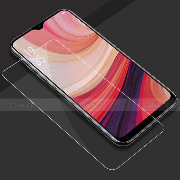 Schutzfolie Displayschutzfolie Panzerfolie Gehärtetes Glas Glasfolie Skins zum Aufkleben Panzerglas T04 für Oppo A7 Klar