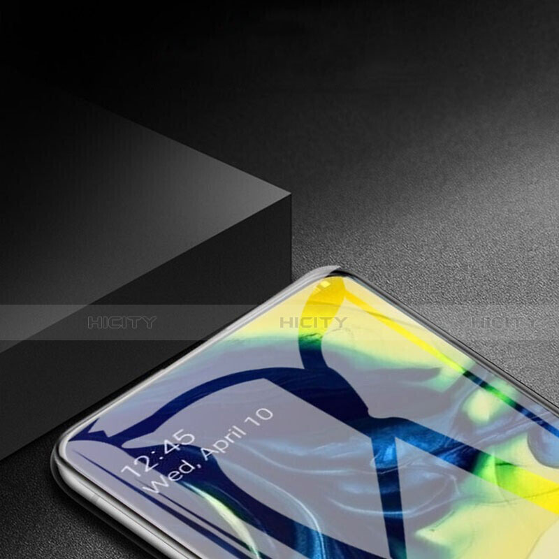 Schutzfolie Displayschutzfolie Panzerfolie Gehärtetes Glas Glasfolie Skins zum Aufkleben Panzerglas T04 für Samsung Galaxy A80 Klar