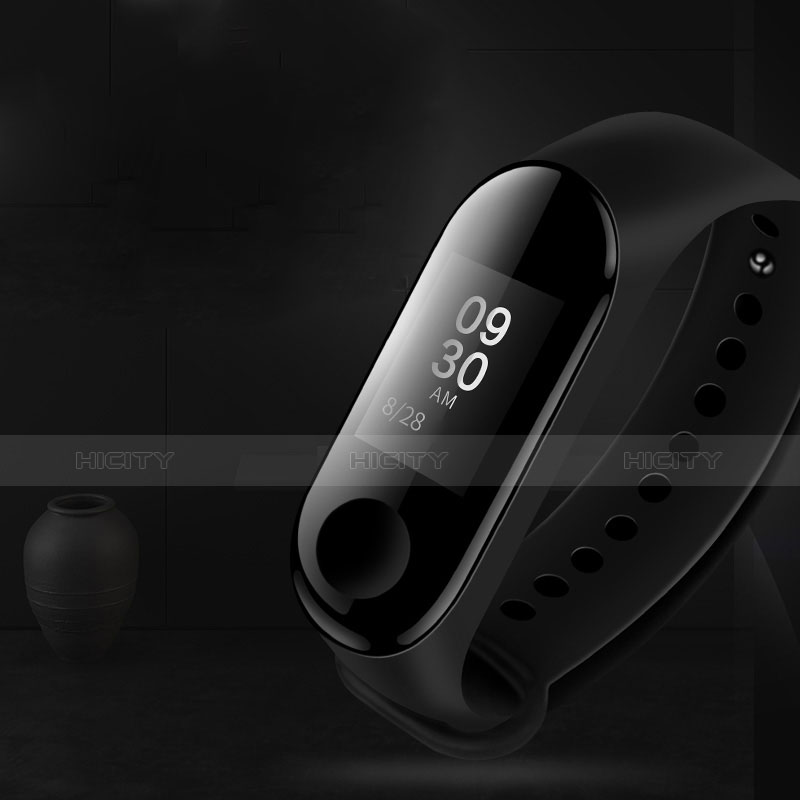 Schutzfolie Displayschutzfolie Panzerfolie Gehärtetes Glas Glasfolie Skins zum Aufkleben Panzerglas T04 für Xiaomi Mi Band 3 Klar